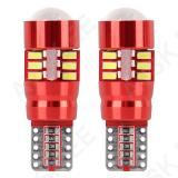 LED CANBUS 27SMD 3014 T10e valge 12V/24V Amio