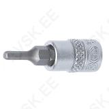 Bit Socket | 6.3 mm (1/4") Drive | internal Hexagon 3 mm