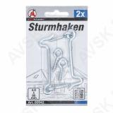 Haakide komplekt 4.0 x 80 mm 2 tk