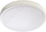230v led plafoon/valgusti taurus. valge 27w 120° 1750lm 4000k ø350 ip44 kobi