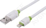 LAADIMISJUHE SILIKOON USB - LIGHTNING/APPLE 200CM WAYME