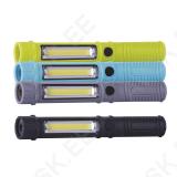 Taskulamp 3W + 1 × LED - 3× AAA / alusel 16tk 24 × 168mm