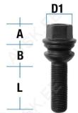 Polt pk15x1.25/38/17 (pk/r14. p62.0. ch17) must. liikuv seib