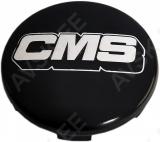 Cms kapsel. must. hõbedane logo. 60mm