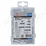 Kruvide / mutrite M4 + M5 komplekt 125 osa