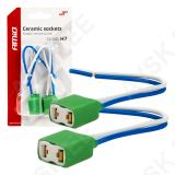 H7 pistik keraamiline 2 tk H7 Amio