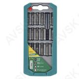 Bit Cassette Flat / Crosshead (PH/PZ) / TORX® (T), 17 Pcs.