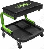 TÖÖKOJA TOOL RATASTEL "STEEL STOOL" SEKTSIOONPÕHJAGA JBM*