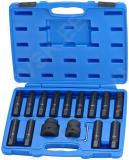 16-OS. 1"+3/4" LÖÖK KUUSKANT JA TORX OTSIKUTE KOMPL. TRIUMF