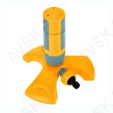 Three-Nozzle Gear Sprinkler on the Base