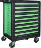 TÖÖRIISTAKÄRU TÜHI "9 GREEN-BLACK" 9-SAHTLIT (VÕRDSE KÕRGUSEGA) JBM