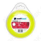 Лески для триммеров - звездочка 2,4 мм x 15 м