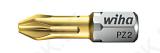Screwdriver bit, Wiha 7929, TiN coated, 25mm, PZ1