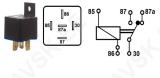 Relee 12v 20/30a 5-kl