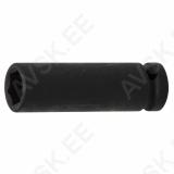 Impact Socket Hexagon, deep | 12.5 mm (1/2") Drive | 15 mm