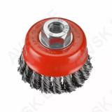 Twist Knot Cup Brush M14x2,0 65mm 0.5mm Wire