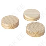Wooden plugs Ø35 mm 10 pcs