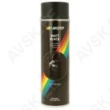 MOTIP MUST MATT AKRÜÜLVÄRV 500ML