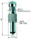 Ventiil tr595/ch-1 kaelusmutriga