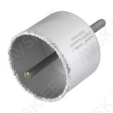 Annular Bit 83 mm, Tungsten Carbide Coated, With Mandrel, cutting depth 55 mm