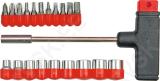 T-Bar Screwdriver And 20 Bits
