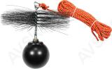 Chimney Brush Wit Iron Ball 10M W250 K25