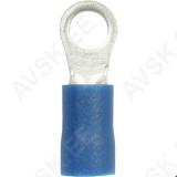 JUHTMEOTSIK SILMUSKLEMM 4.3MM SININE 10TK M+