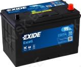 Exide 95ah 760a 306x173x222 excell -/+