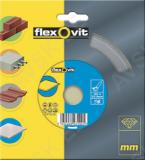 Diamond disc, 115 x 5 x 1.8 x 22.2mm, Merchandising, Continuous rim