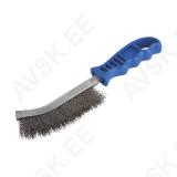 Käsihari 265mm terastraat sinine plastist käepide