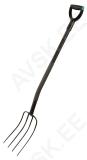 Farm Forks 4-Tooth with Metal Shaft