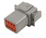 Deutsch -pistikupesa 8-pin,0,5-