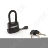 Tabalukk PDR50 pika aasaga 45mm ilmastikukindel 3 võtit