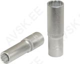 3/8" pikk padrun 22mm. 12-kant ks tools