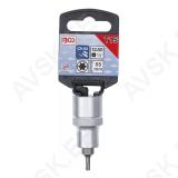 Bit Socket | 12.5 mm (1/2") Drive | T-Star (for Torx) T15