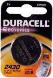 Tablett-patarei, duracell, cr2430, 3v