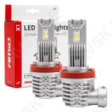 LED esitule pirnid H8/H9/H11 44W X1 Series MINI AMiO