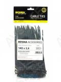 JUHTMEVITS 3.6 X 140MM MUST 100TK