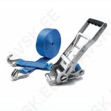 Ratchet Tie-Down Strap, 4000 kg, 9 m x 50 mm, Comfort Handle