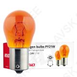 24V 21W BA15s AMBER Amio