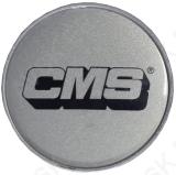 Cms kapsel. hõbedane. must logo. 68mm