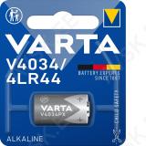 VARTA V4034PX/476A Alkaline 6,0V 100mAh puldipatarei ( mõõdud d=13x25.2 mm )