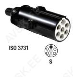 PISTIK 7-KL. ALUM. 24V KLEMM