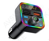 FM Transmitter Bluetooth5 + QC3.0 RGB Blow