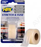 Stretch&fuse vulkaniseeruv teip torud/voolikud 25mmx3m läbipaistev hpx