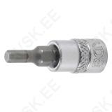 Bit Socket | 6.3 mm (1/4") Drive | internal Hexagon 4 mm