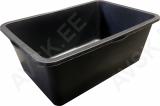SEGUVANN KANDILINE 90L KÄETUGEDEGA PLAST MUST 763X510X305MM