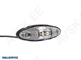 LED kontuurtuli 122x41x36 mm red/white/yellow 500 mm kaabel