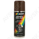 MOTIP VINÜÜL-/NAHAVÄRV TUMEPRUUN RAL 8017 200ML