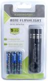 TASKULAMP 9 LED (3XAAA PATAREID KAASAS) CARMOTION